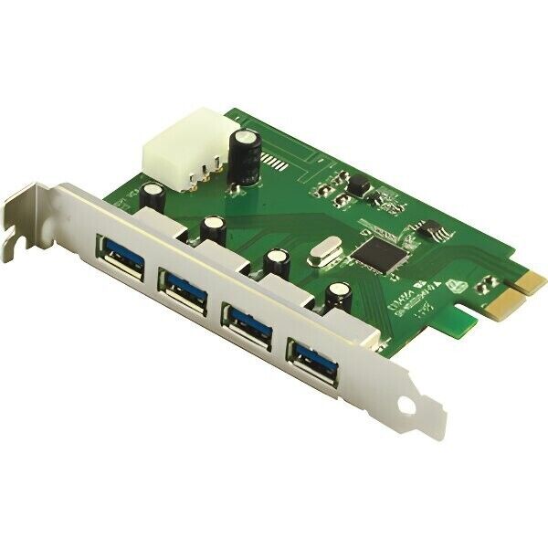 Visiontek 900544 4 Port USB 3.0 PCI-E Express Internal Expansion Card