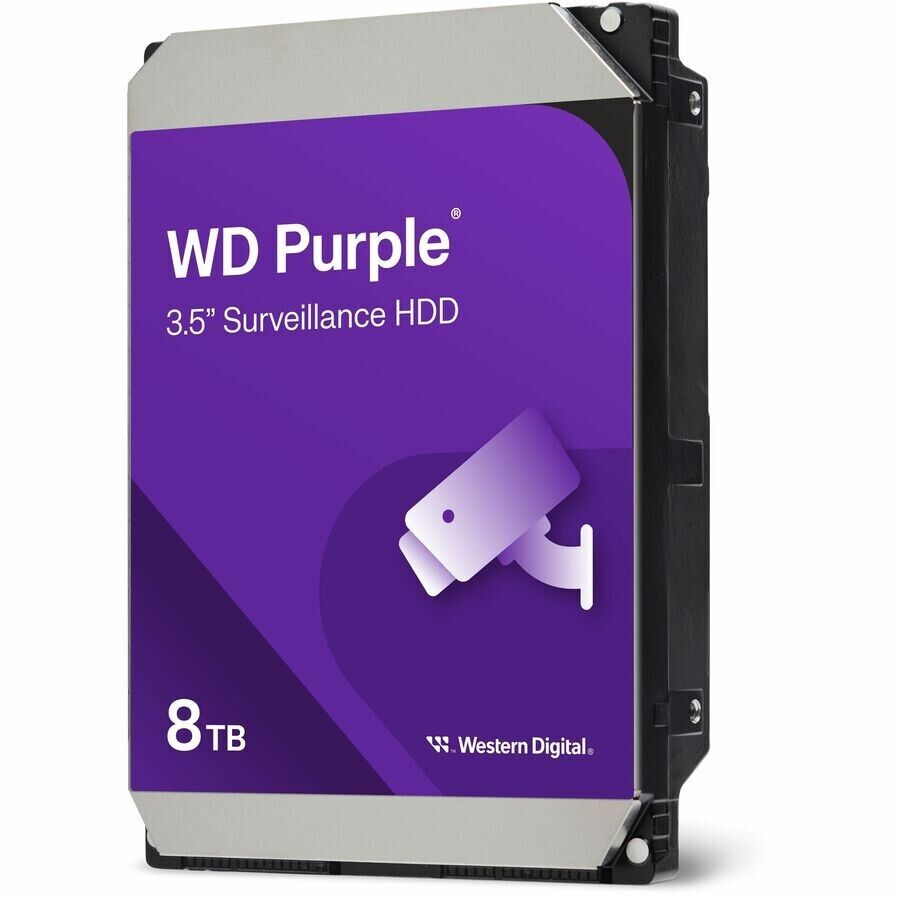 Western Digital WD85PURZ Purple Surveillance 8TB 3.5" HDD SATA/600 Hard Drive