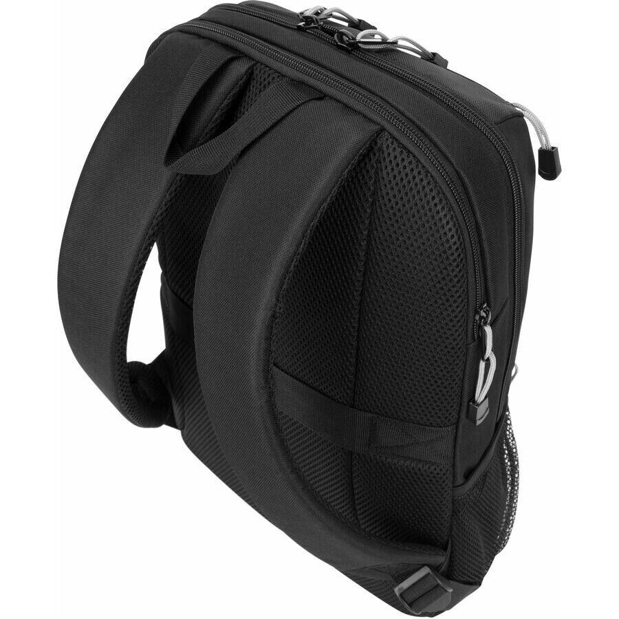 Targus TSB968GL 15" Intellect Notebook Backpack Carrying Case Shld Strap TAA BLK