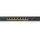 Zyxel GS1900-10HP 8 Port Gigabit Ethernet Smart Managed 8 PoE 77W 2 SFP Switch