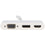 Visiontek 901433 USB-C to DisplayPort HDMI VGA 3840x2160 4K Adapter Plug n Play