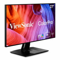 Viewsonic VP2768A-4K 27" 4K UHD IPS LED Monitor RJ45 HDMI DP USB HUB Speaker VES