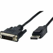 Visiontek 900823 5FT (1.5Mtrs) DVI-D to DisplayPort 2560x1440 Video Cable BLACK