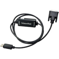 Visiontek 900823 5FT (1.5Mtrs) DVI-D to DisplayPort 2560x1440 Video Cable BLACK