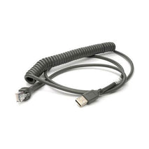 Datalogic CAB-467 Cable, USB, Type A, Coiled, 3.6 m, 12 ft.