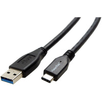 Visiontek 900826 3.3FT (1 Meter) USB-C to USB-A Male Male 60W 10Gbps Data Cable