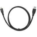 Visiontek 900826 3.3FT (1 Meter) USB-C to USB-A Male Male 60W 10Gbps Data Cable