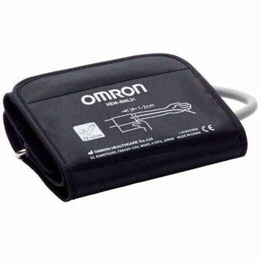 Omron HEM-RML31-B Wide Range D-Ring Cuff 9" to 17" Air Plug Upper Arm