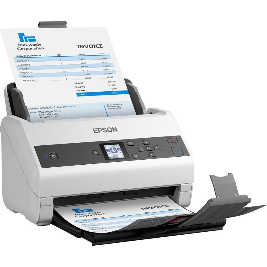 Epson B11B251201 DS-970 Sheetfed WorkForce Doc Scanner 600dpi 85ppm USB Duplex