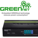 TRENDnet TPE-TG50g 5 Port Gigabit Unmanaged Switch 4 Port PoE+ 31W Budget Metal