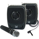 SMK-Link VP3450 GoSpeak Duet Wireless Portable PA Paging System w Lavalier Mic