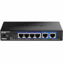 TRENDnet TEG-S762 6 Port 10G 4x 2.5G 2x 10G Ethernet Switch Wall Desktop Metal