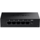 TRENDnet TEG-S51 5 Port Gigabit Desktop Ethernet Switch Quiet Fanless Metal Case