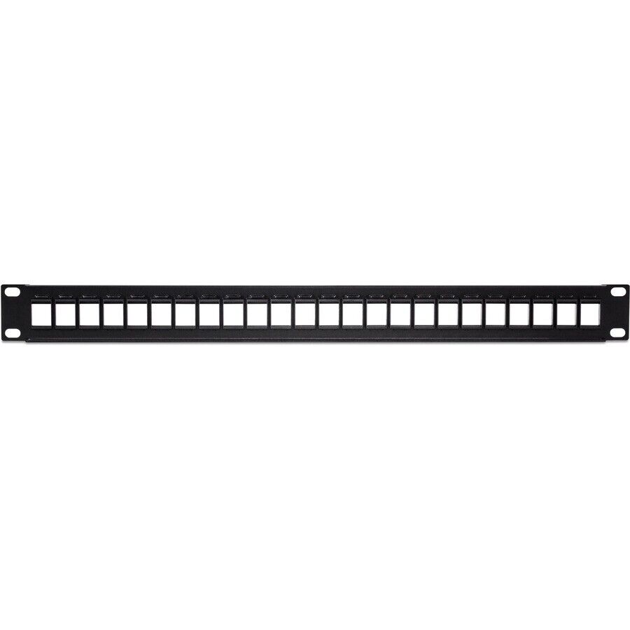 TRENDnet TC-KP24 24-Port Blank Keystone 1U Patch Panel 19" RackMount Housing