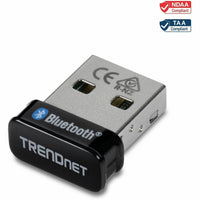 TRENDnet TBW-110UB Bluetooth 5.0 USB Adapter BR BLE EDR Windows Wireless