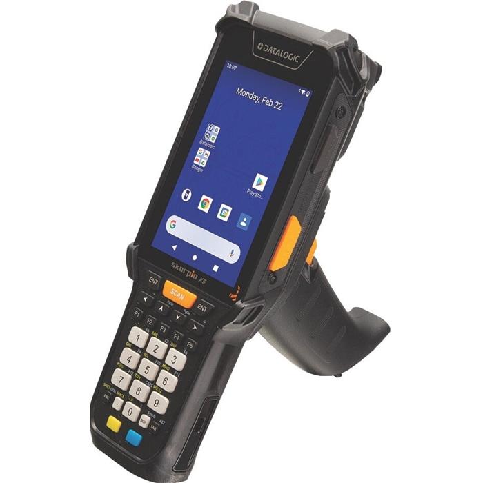 Datalogic 943500031 Skorpio X5 Pistol Grip, 802.11 a/b/g/n/ac 4.3" display BT V5