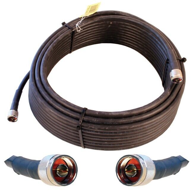 Wilson 952375 75 FT Coxial Antenna Cable N-Type Male Copper Conductor