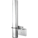 Wilson 901117 Aluminum Short 10" Antenna Pole Wall Mount U Bracket Assembly