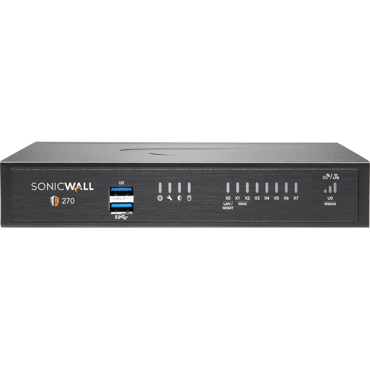 SonicWALL 02-SSC-7309 TZ270 Security Firewall 8x Gigabit RJ45 2 Yr Threat Ed