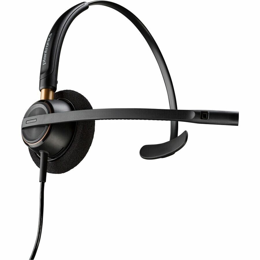Poly 783Q1AA#ABA EncorePro 510 Mono Over Head Headset Quick Disconnect 3.5mm