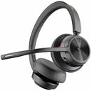 Poly 77Z00AA Voyager 4320 USB Wireless Stereo Teams Google Headset Charge Stand