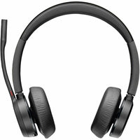 Poly 77Z00AA Voyager 4320 USB Wireless Stereo Teams Google Headset Charge Stand