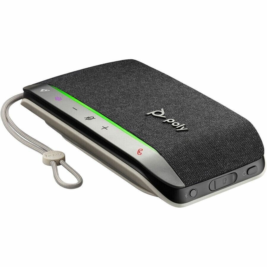 Poly 772C8AA Sync 20-M USB Bluetooth Wireless Speakerphone Teams PC MAC SIL-BLK