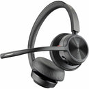 Poly 76U49AA Voyager 4320 Bluetooth Wireless USB-A Over Head Stereo Headset Blac