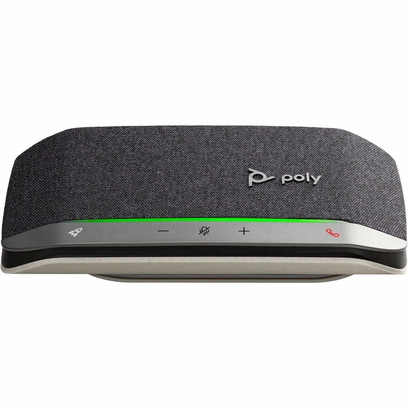 Poly 7F0J7AA Sync 20 USB-C Speakerphone Omni Microphone Black