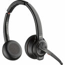 Poly 7S4B6AA#ABA Savi 8220-M 3in1 Office Stereo Wireless DECT BT Headset w Stand