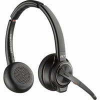 Poly 7S4B6AA#ABA Savi 8220-M 3in1 Office Stereo Wireless DECT BT Headset w Stand