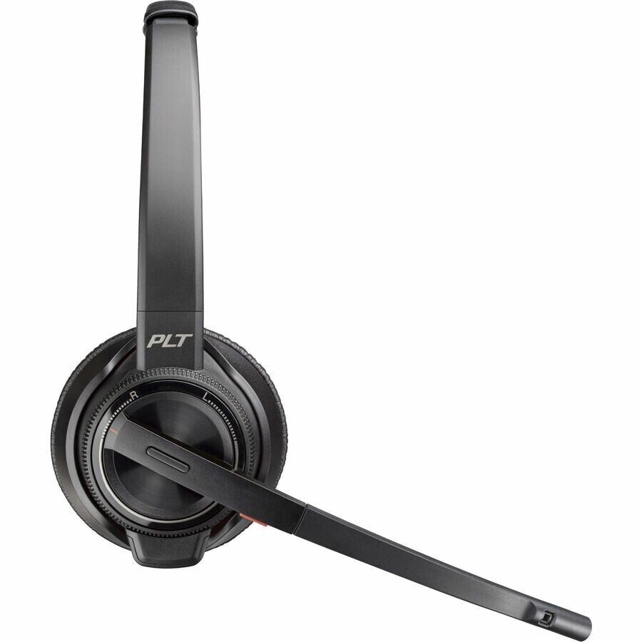 Poly 7S4B6AA#ABA Savi 8220-M 3in1 Office Stereo Wireless DECT BT Headset w Stand