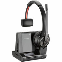Poly 7S445AA#ABA Savi 8210 Office Stereo DECT Wireless Bluetooth Headset w Stand