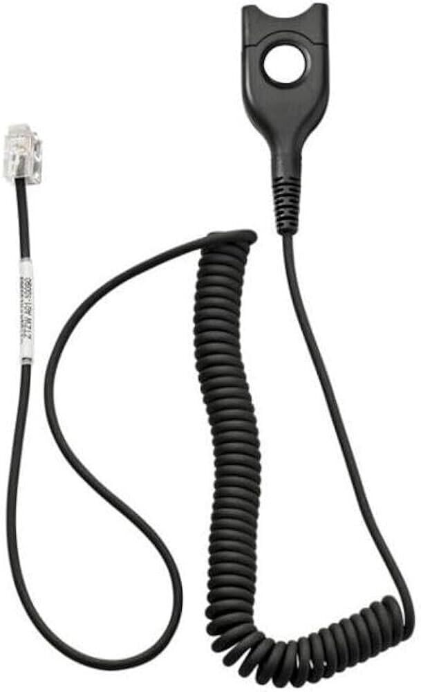 EPOS 1000836 Standard bottom cable, ED to RJ9 - Easy Disconnect/RJ-9 Phone Cable