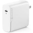 Alogic WCG1X100-US 1X100 Rapid Power 100W GaN Charger USB-C w 2M Cable White