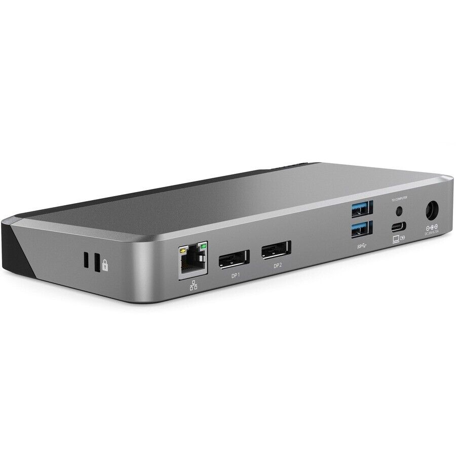 Alogic DUPRDX2-WW Dual 4K Docking Station Prime DX2 DP G-Eth USB-C/A PD 100W