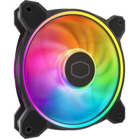 Cooler Master MFL-B2DN-21NP2-R2 MasterFan MF120 Halo2 Fan RGB White 4.72"