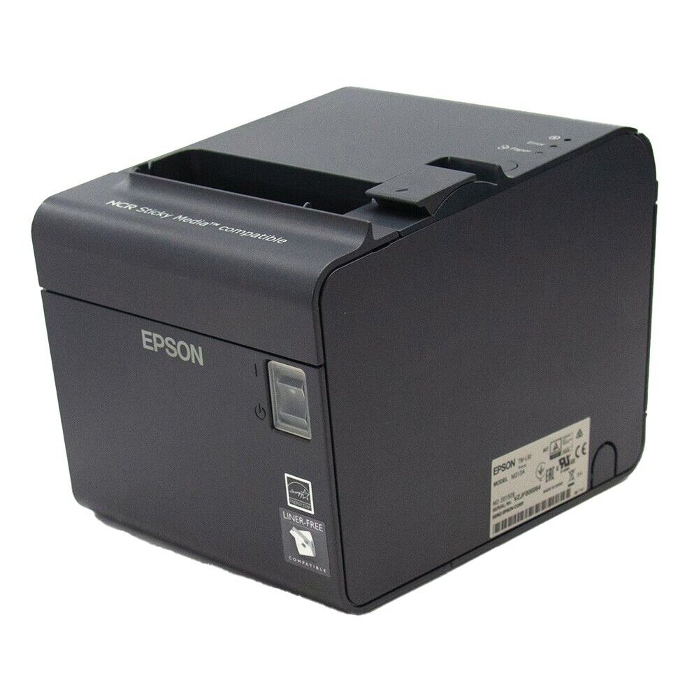 Epson C31C412A7891 TM-L90 Plus Liner-Free, Serial, USB, Epson Dark Gray