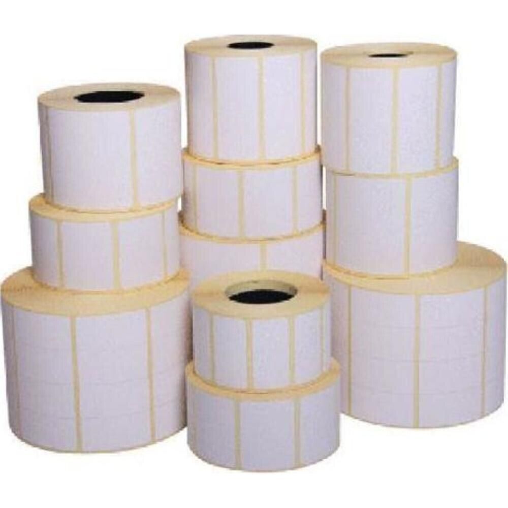 Epson 111198600 L90 Labels, 3.00" X 3.00", Black, 425 Labels Per Roll, 10 Rolls