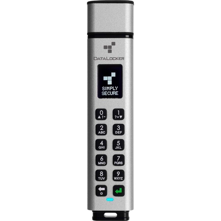 DataLocker SK350-256-FE K350 256GB USB-A 256b Encrypted USB Drive