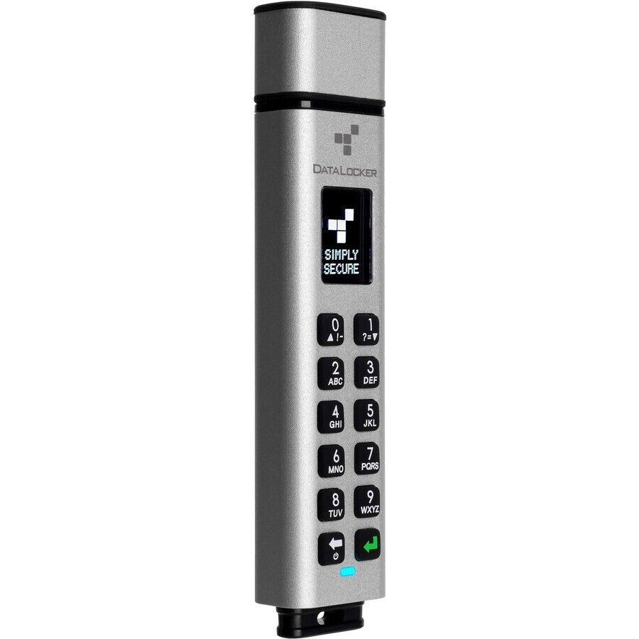 DataLocker SK350-256-FE K350 256GB USB-A 256b Encrypted USB Drive