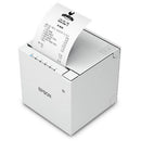 Epson C31CK51001 TM-m30III-H 3" Receipt Printer, USBA, B, C, Ethernet, White