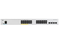 Cisco C1000-24FP-4G-L Catalyst 24 Port Gig PoE+ 4 Uplink 4 SFP Managed Switch