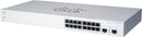 Cisco CBS220-16P-2G-NA 16 Port Giga PoE 2 Gig Eth 2 SFP Managed Network Switch