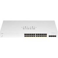 Cisco CBS220-24P-4G-NA 24 Giga PoE 4 Giga Exp Slot 4 SFP Managed Switch