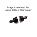 GRI 180-12-G-IND Steel Door Recessed Switch Set, 1/2" Gap Closed Loop, Gray