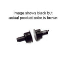 GRI 10/PK 185-12-B Steel Door Recessed Switch Set, 3/4" Gap Open Loop, Brown