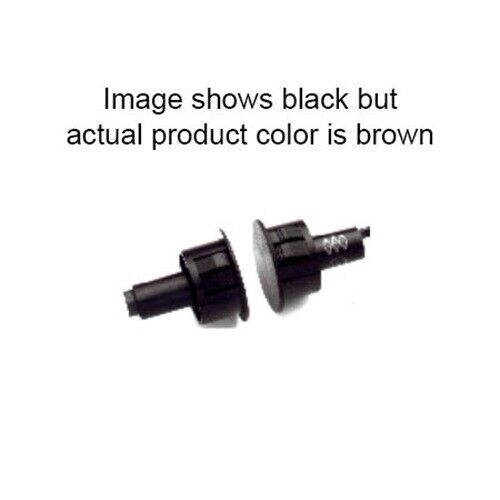 GRI 10/PK 185-12-B Steel Door Recessed Switch Set, 3/4" Gap Open Loop, Brown