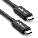 StarTech TBLT34MM50CM 1.6Ft Thunderbolt 3 Cable 100W PD 4K 5K USB 3,2 DP Cable