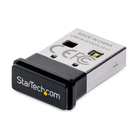 StarTech USBA-BLUEtoOTH-V5-C2 USB-A Bluetooth 5.0 Adapter Receiver SHort Dongle